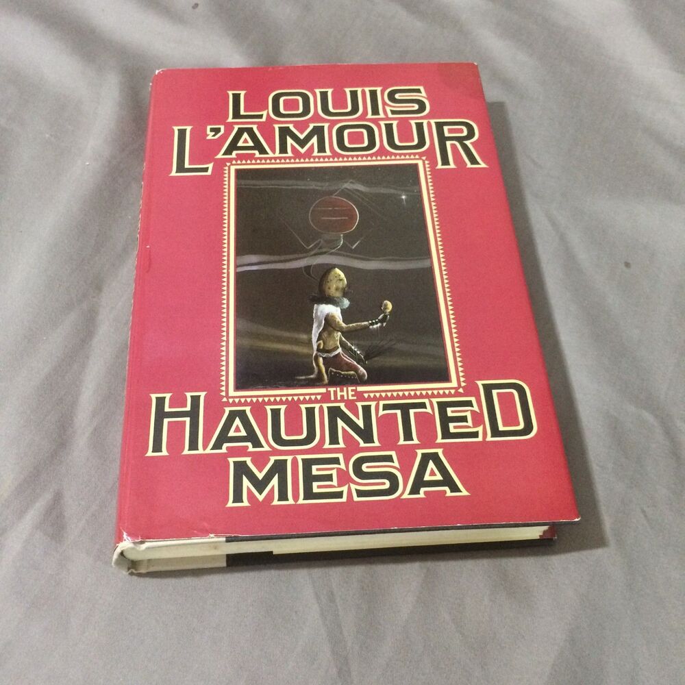 The Haunted Mesa by Louis LAmour Bantam Hardcover Book Club Edition 1987